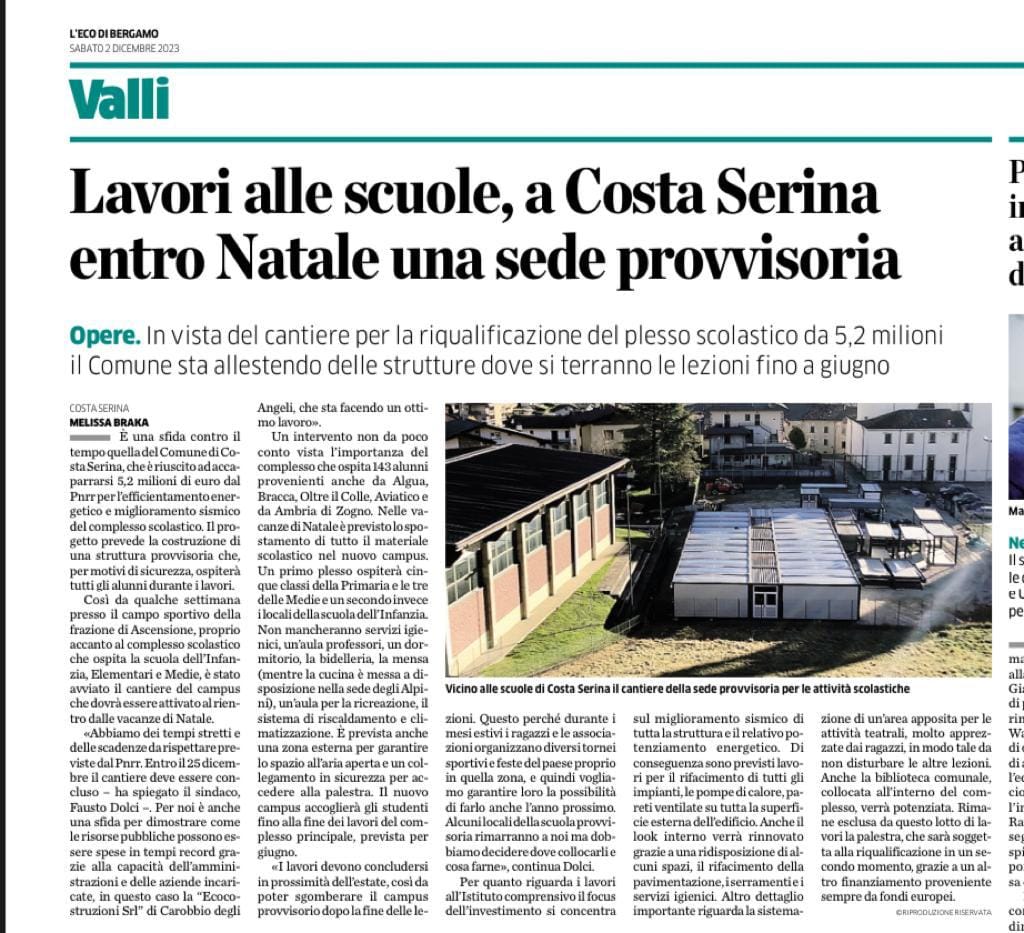 PARLANO DI NOI
